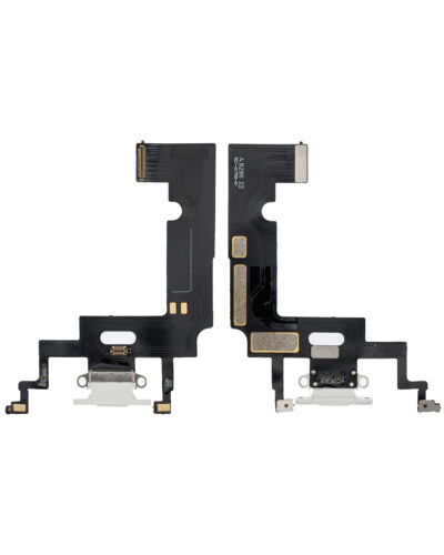 Câble flexible de port de charge pour iPhone XR (compatible) (blanc) – Image 2