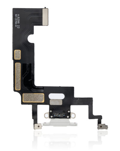 Câble flexible de port de charge pour iPhone XR (compatible) (blanc) – Image 3