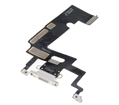 Câble flexible de port de charge pour iPhone XR (compatible) (blanc) – Image 5