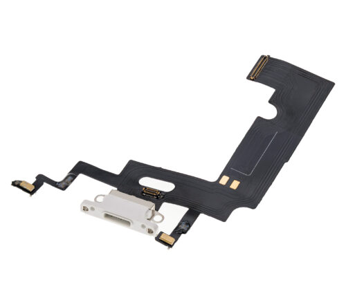 Câble flexible de port de charge pour iPhone XR (compatible) (blanc) – Image 4