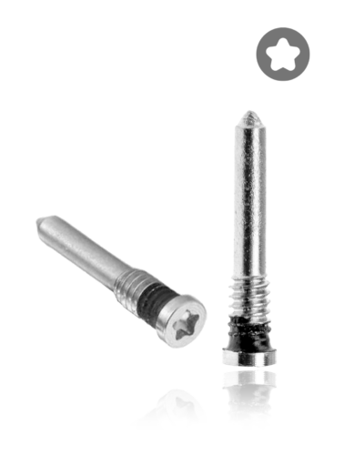 Bottom Screws For iPhone X To 12 / 12 Mini / 13 / 13 Mini / 14 Series (Starlight / Yellow / Red) (100 Pack)