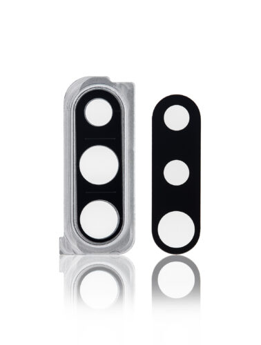 Caméra arrière lentille avec Bracket / cadre pour Samsung Galaxy A30s (A307 / 2019) (argent) – Image 4
