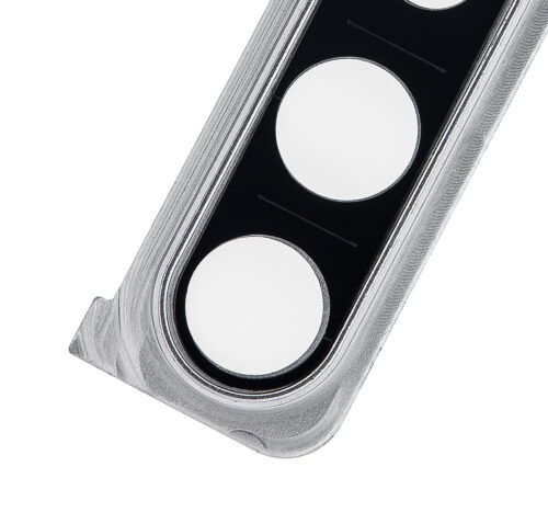 Caméra arrière lentille avec Bracket / cadre pour Samsung Galaxy A30s (A307 / 2019) (argent) – Image 2