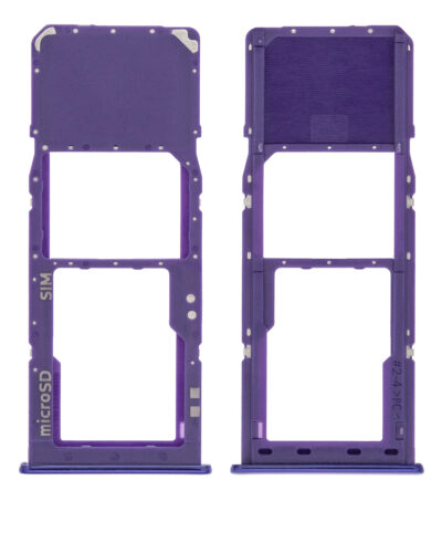 Single tiroir SIM pour Samsung Galaxy A30S (A307 / 2019) (Violet) – Image 2