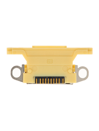 Charging Port Only For iPhone XR (Yellow) (10 Pack) – Image 2