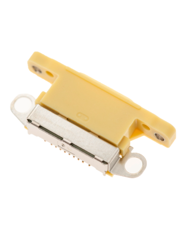Charging Port Only For iPhone XR (Yellow) (10 Pack) – Image 3
