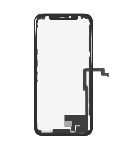 3 en 1 avec cadre Included (Short nappe vitre tactile (digitizer) + vitre avant + OCA pré-installé) pour iPhone X – Image 3