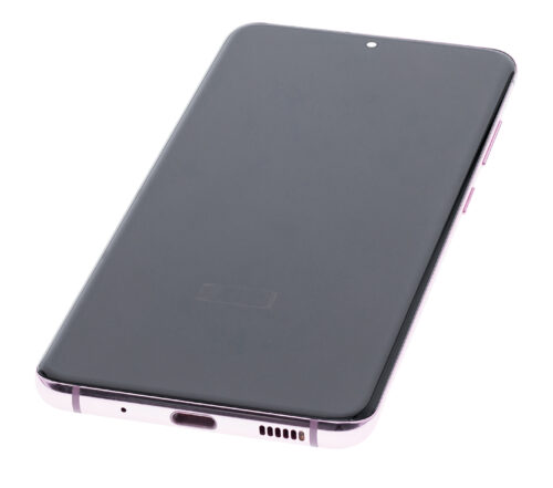 Bloc écran OLED avec cadre pour Samsung Galaxy S20 5G (Verizon 5G UW Frame Only) (Used OEM Pull: Grade A) (Cloud Pink) – Image 3