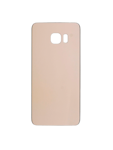 Verre de protection arrière pour Samsung Galaxy S6 Edge (sans logo) (Adaptable Plus) (Or) – Image 6