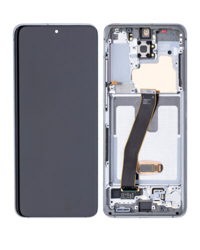 Bloc écran OLED avec cadre pour Samsung Galaxy S20 5G (Verizon 5G UW Frame Only) (reconditionné) (Cloud White) – Image 3