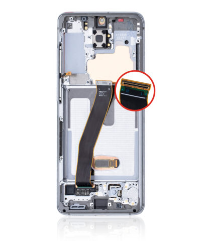 Bloc écran OLED avec cadre pour Samsung Galaxy S20 5G (Verizon 5G UW Frame Only) (reconditionné) (Cloud White) – Image 4