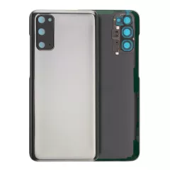 Cache arrière verre avec lentille de caméra pour Samsung Galaxy S20 5G (Service Pack) (Cosmic Gray)