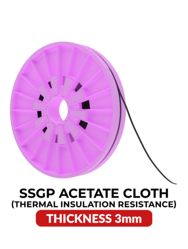 Thermal Insulation Rubber Resin adhésif ruban adhésif (3MM x 25M) (SSGP)