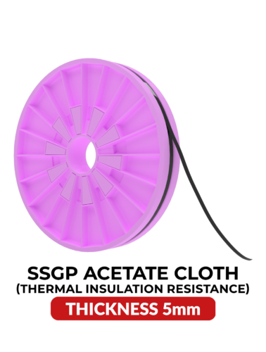 Thermal Insulation Rubber Resin adhésif ruban adhésif (5MM x 25M) (SSGP)