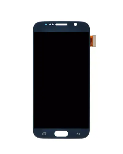 Bloc écran OLED sans cadre pour Samsung Galaxy S6 (Service Pack) (Black Sapphire) – Image 2