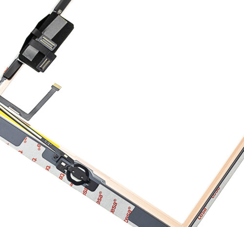 Numériseur pour iPad Air 1 / iPad 5 (2017) (Bouton d'accueil préinstallé pour iPad Air 1) (Adaptable) (Blanc) – Image 3