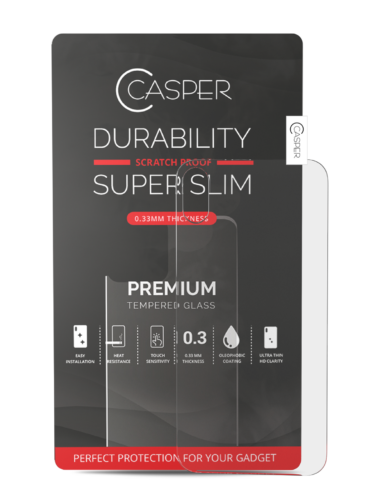 Casper Glass For iPhone X / XS (Back) (Clear Series)