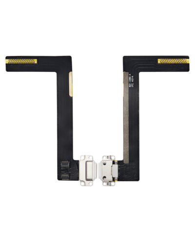 Charging Port Flex Cable For iPad Air 2 (Aftermarket Plus) (White) – Image 2