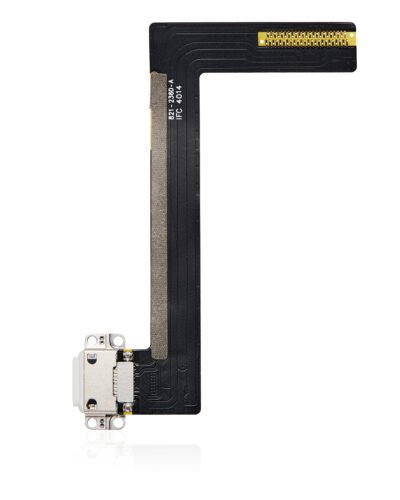 Charging Port Flex Cable For iPad Air 2 (Aftermarket Plus) (White) – Image 3