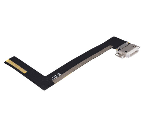 Charging Port Flex Cable For iPad Air 2 (Aftermarket Plus) (White) – Image 5