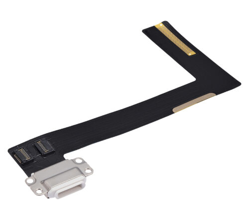 Charging Port Flex Cable For iPad Air 2 (Aftermarket Plus) (White) – Image 4