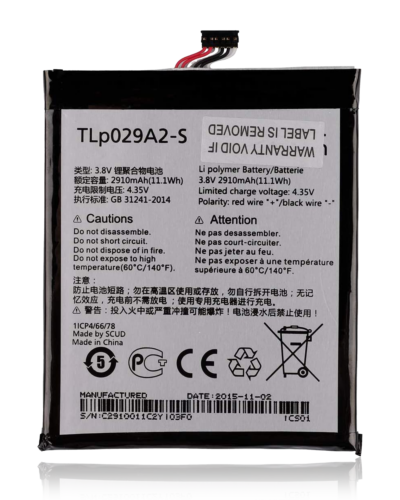 Replacement Battery For Alcatel Idol 3 (6045 / 6045O) (TLP029A2-S)