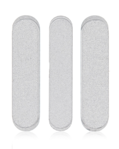 Hard Buttons Set (Power / Volume) For iPad Pro 12.9" 3rd Gen (2018) / iPad Pro 11" 1st Gen (2018) (Silver)