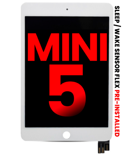 Écran LCD avec numériseur pour iPad Mini 5 (Aftermarket Plus) (Blanc) – Image 6