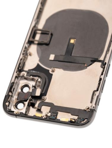 Back Housing W/ Small Components Pre-Installed For iPhone XS (Used OEM Pull: Grade A) (Space Gray) – Image 6