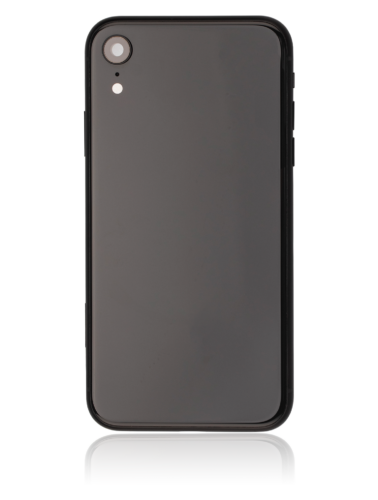 Coque arrière avec petits composants préinstallés pour iPhone XR (Pièce d'origine d'occasion: Grade A) (Noir) – Image 2