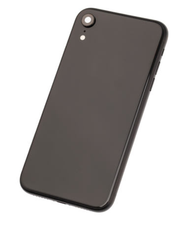 Coque arrière avec petits composants préinstallés pour iPhone XR (Pièce d'origine d'occasion: Grade A) (Noir) – Image 4