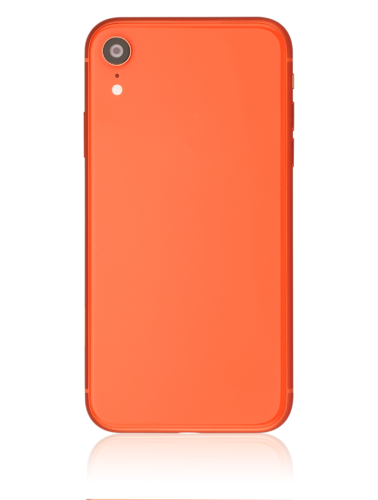 Back châssis W/ Small Components pré-installé pour iPhone XR (Used OEM Pull: Grade B) (corail) – Image 2