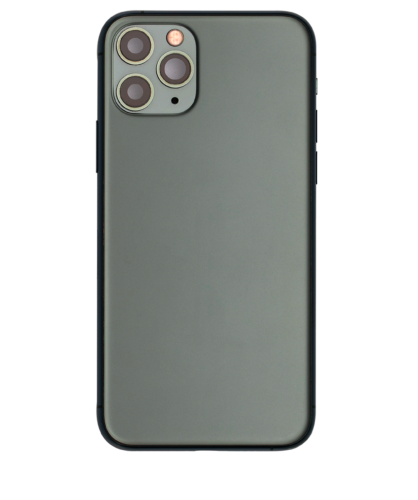 Back Housing W/ Small Components Pre-Installed For iPhone 11 Pro (Used OEM Pull: Grade A) (Matte Midnight Green) – Image 7