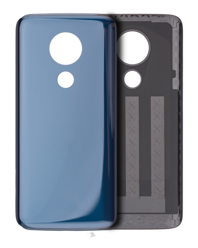 Back cover Glass For Motorola Moto G7 Power (XT1955 / XT1955-5 / XT1955-6 / XT1955-7 2019) (US Version) (Genuine OEM) (Marine Blue)
