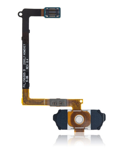 Home Button With Flex For Samsung Galaxy S6 (Gold) – Image 4