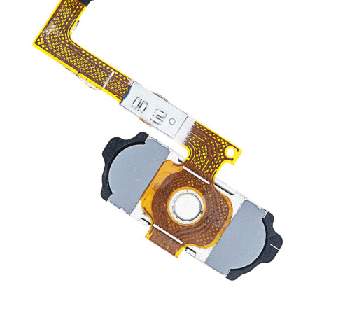 Bouton d'accueil avec nappe pour Samsung Galaxy S6 (blanc) – Image 2