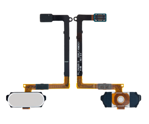Bouton d'accueil avec nappe pour Samsung Galaxy S6 (blanc) – Image 6