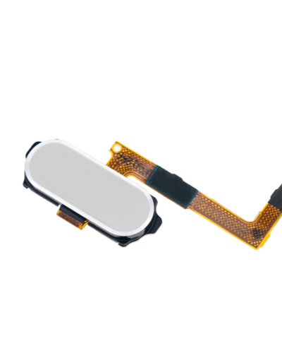 Bouton d'accueil avec nappe pour Samsung Galaxy S6 (blanc) – Image 4