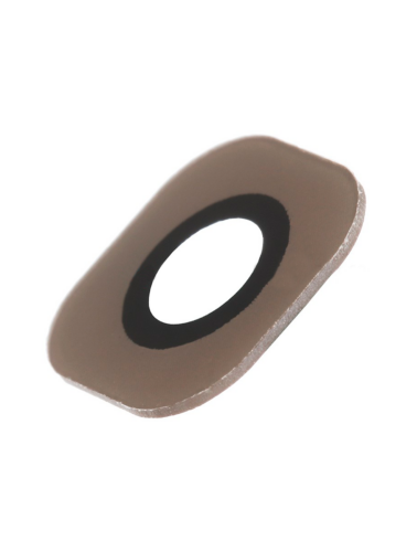 Lentille de caméra arrière (verre uniquement) avec adhésif pour Samsung Galaxy S6 / S6 Edge (or) (lot de 10) – Image 3
