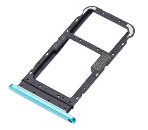 Tiroir double carte SIM pour Motorola Moto E7 (XT2095 / 2020) (Bleu turquoise) – Image 5