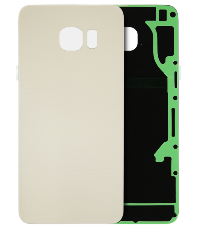 Cache arrière verre pour Samsung Galaxy S6 Edge Plus (No Logo) (compatible qualité supérieure) (Gold Platinum)