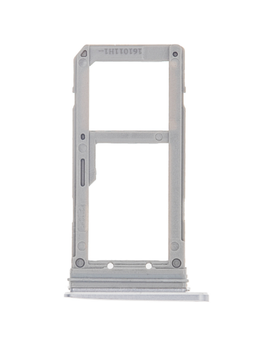 Single Sim Card Tray For Samsung Galaxy S7 (Silver) – Image 2