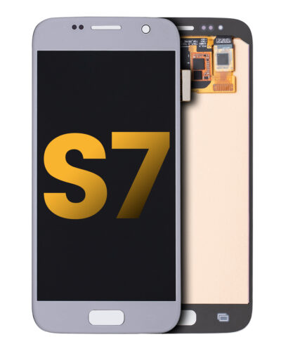Bloc écran OLED sans cadre pour Samsung Galaxy S7 (reconditionné) (Silver Titanium)