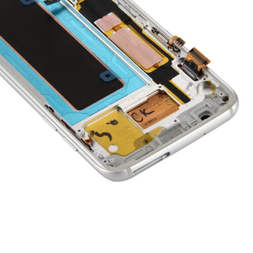 Bloc écran OLED avec cadre pour Samsung Galaxy S7 Edge G935F (International Version) (Service Pack) (blanc) – Image 2