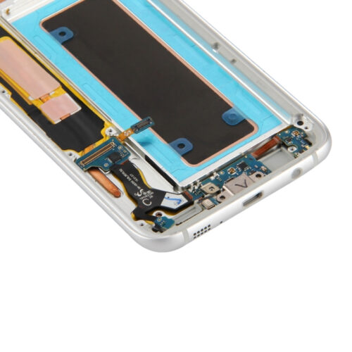 Bloc écran OLED avec cadre pour Samsung Galaxy S7 Edge G935F (International Version) (Service Pack) (blanc) – Image 4