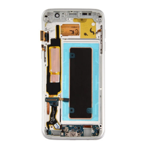 Bloc écran OLED avec cadre pour Samsung Galaxy S7 Edge G935F (International Version) (Service Pack) (blanc) – Image 3