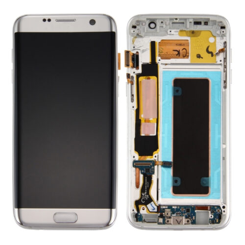 Bloc écran OLED avec cadre pour Samsung Galaxy S7 Edge G935F (International Version) (Service Pack) (blanc) – Image 6