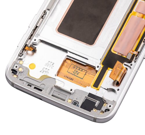 OLED Assembly With Frame For Samsung Galaxy S7 Edge (International / G935F) (Refurbished) (Silver) – Image 4