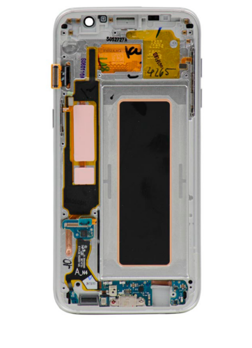OLED Assembly With Frame For Samsung Galaxy S7 Edge (International / G935F) (Refurbished) (Silver) – Image 8
