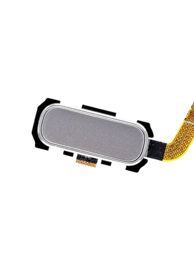 Nappe de bouton Home pour Samsung Galaxy S7 Edge (Argent) – Image 3